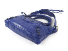 Balenciaga Blue SS2010 Arena Lambskin Leather The First City Bag