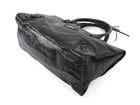 Balenciaga Black AW2014 Arena Lambskin Leather City Large Work Bag