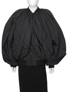 Balenciaga Lightweight Draped Bomber Jacket - 38