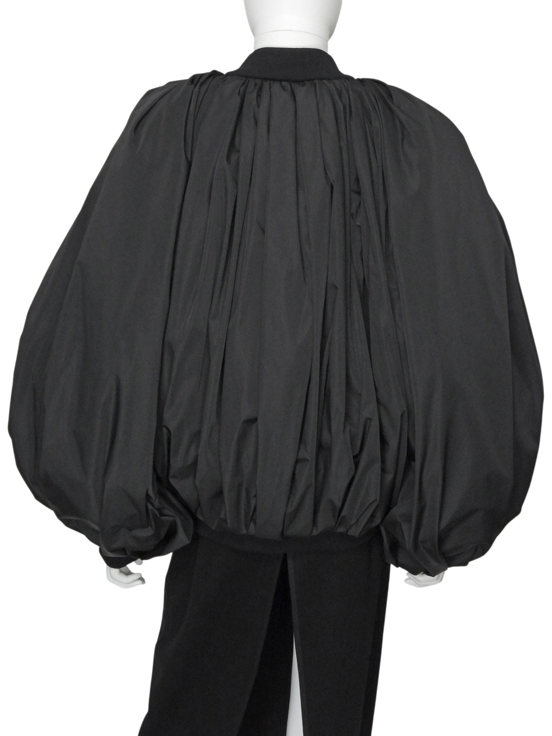 Balenciaga Lightweight Draped Bomber Jacket - 38