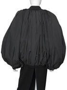 Balenciaga Lightweight Draped Bomber Jacket - 38