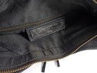 Balenciaga Black Leather Classic Moto City First Bag