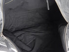 Balenciaga Dark Grey AW2009 Arena Lambskin Leather Large Weekender Duffle Bag