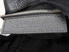Balenciaga Dark Grey AW2009 Arena Lambskin Leather Large Weekender Duffle Bag
