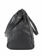 Balenciaga Dark Grey AW2009 Arena Lambskin Leather Large Weekender Duffle Bag