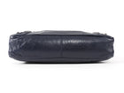 Balenciaga Dark Navy Blue Arena Lambskin Leather The First City Bag