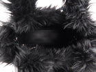 Balenciaga Black Faux Fur Everyday Two Way Tote Bag