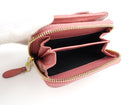 Balenciaga Pink Agneau Leather Moto Classic City Bifold Wallet