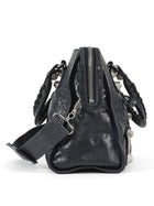 Balenciaga Midnight Navy Arena Lambskin Giant 21 Classic City Medium Bag