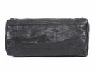 Balenciaga 2009 Black Lambskin Twiggy Moto City Duffle Bag
