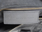 Balenciaga 2009 Black Lambskin Twiggy Moto City Duffle Bag