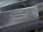 Balenciaga Dark Slate Grey AW2011 Arena Lambskin Leather Medium Classic City Moto Bag