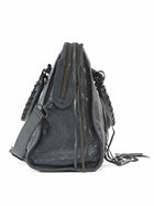 Balenciaga Dark Slate Grey AW2011 Arena Lambskin Leather Medium Classic City Moto Bag