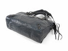 Balenciaga Dark Slate Grey AW2011 Arena Lambskin Leather Medium Classic City Moto Bag
