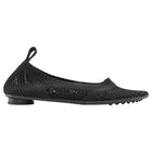 Bottega Veneta Black Atomic Ballet Polyester Mesh Flats - 40