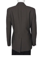 Brunello Cucinelli Wool Blend Notch Collar Double Breasted Blazer Jacket - IT 41 / US 6 / M