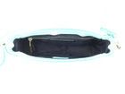 Burberry Prorsum Small Aqua Patent Leather Crossbody Shoulder Bag