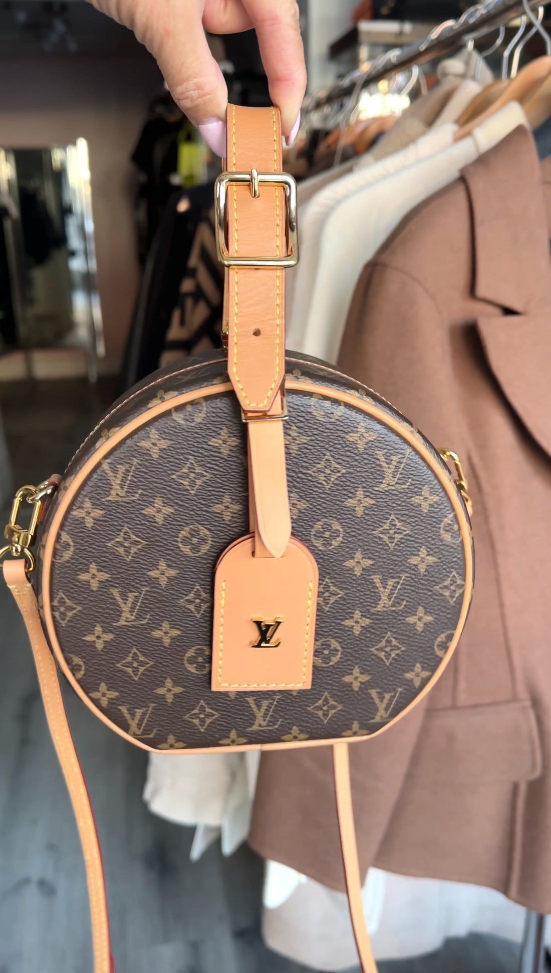 Louis Vuitton Monogram Petite Boite Chapeau PM Box Bag