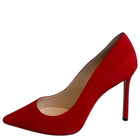 Jimmy Choo Red Suede Pump