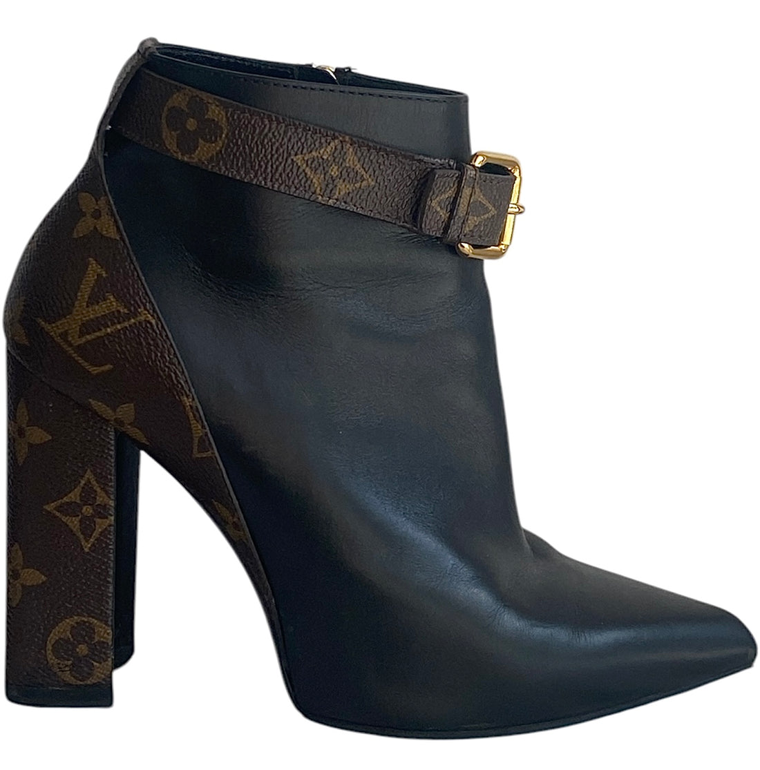 Louis Vuitton Monogram Leather Boot