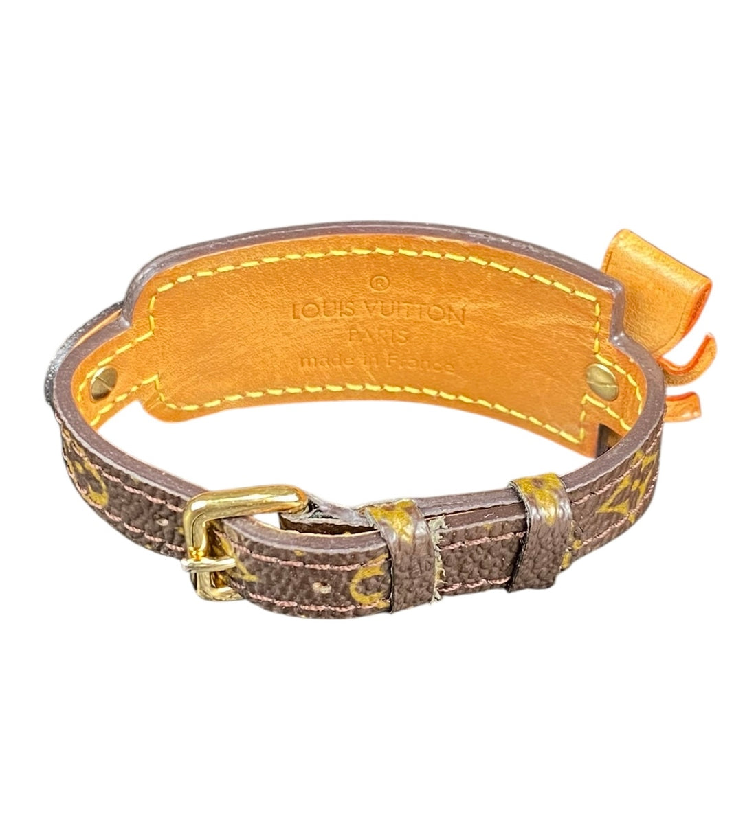 Louis Vuitton Brown Monogram Bow ID Bracelet