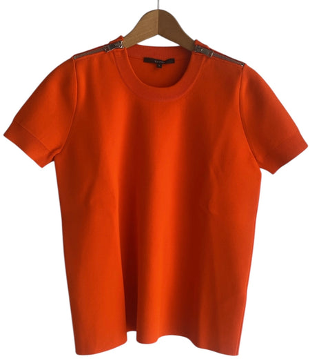 Gucci Red Zip Tee - L