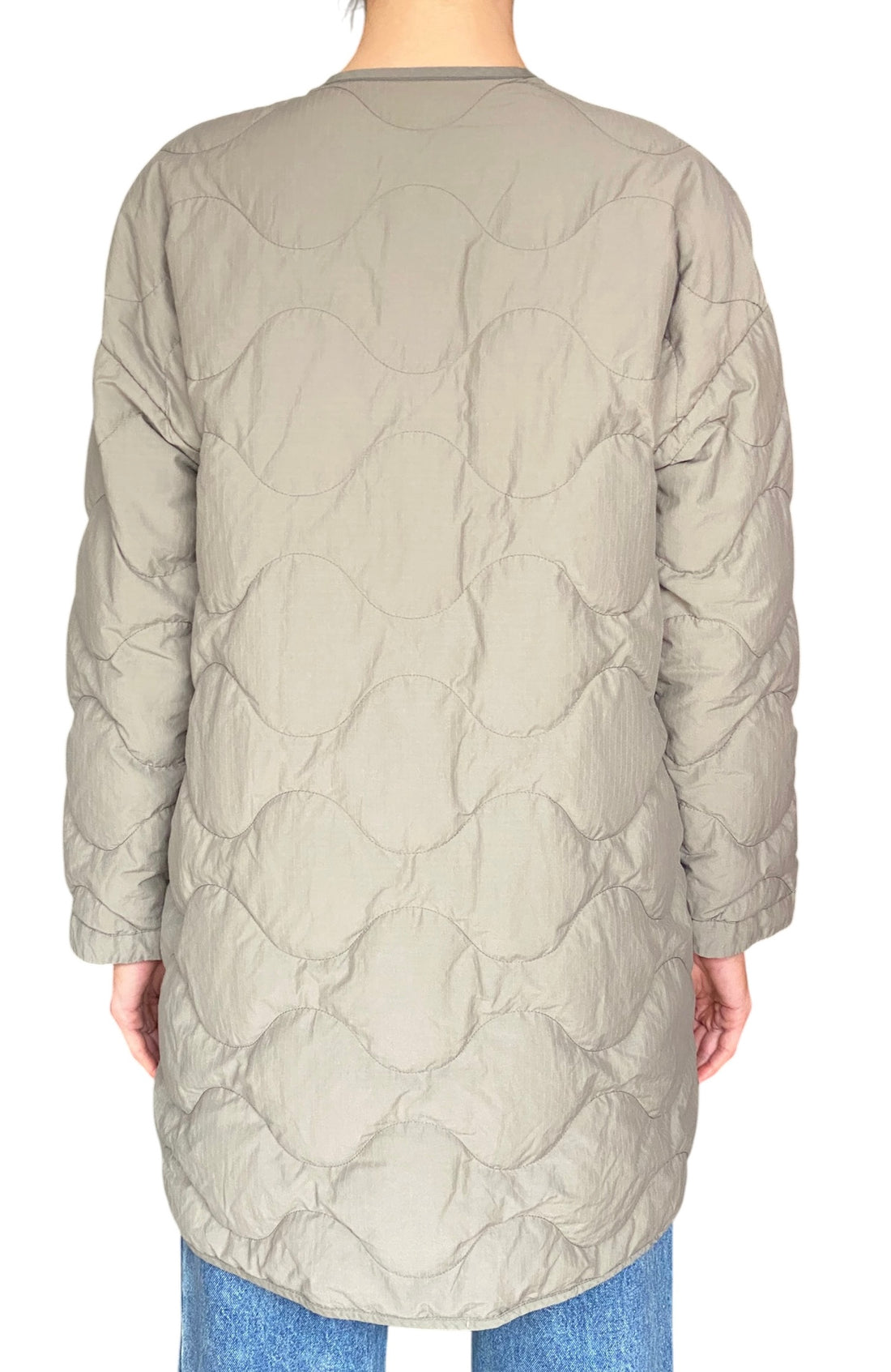 Canada Goose Army Green Elgin Quilted Reversible Down Coat - S
