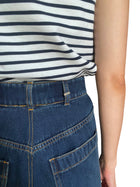 Christian Dior Blue Pocket Front Wide Leg Denim - W31