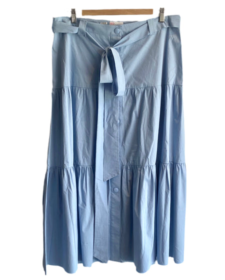 Red Valentino Blue Ruffle Skirt - S