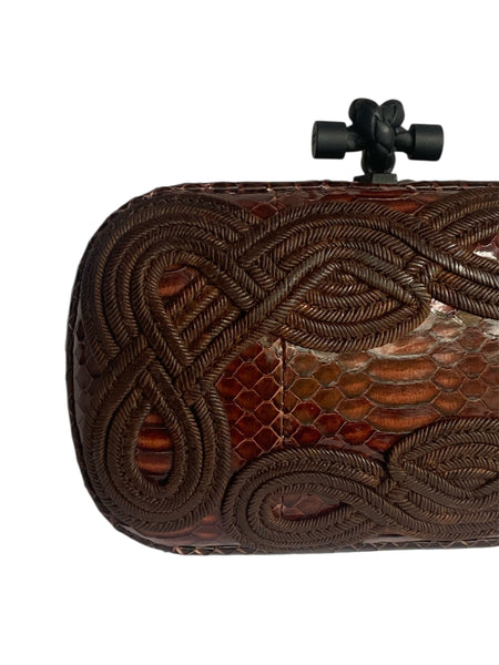 Python Knot Bottega Veneta Python Knot Clutch – I MISS YOU VINTAGE