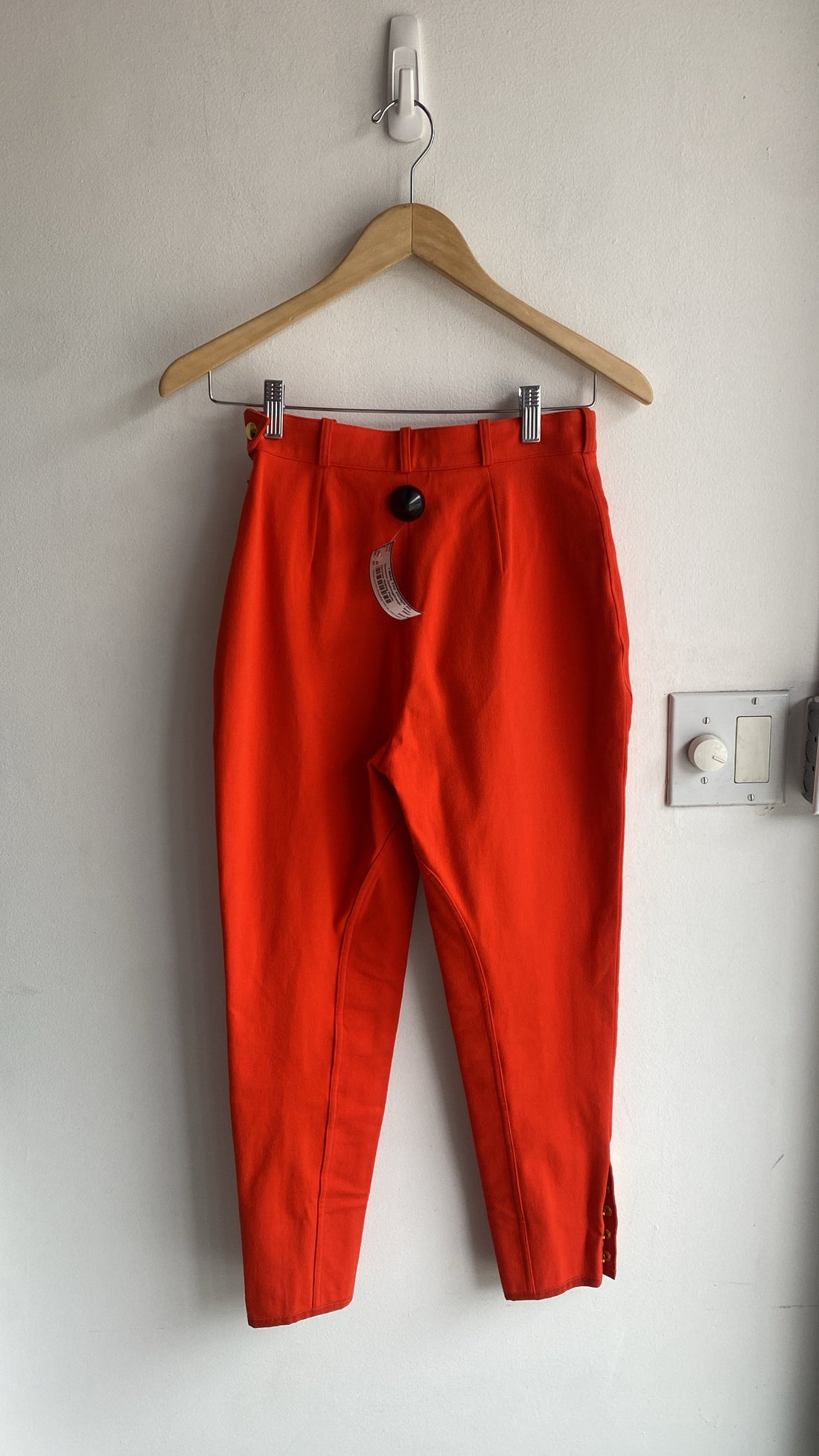 Hermes Vintage Red Riding Pants - 40