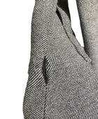 Burberry Britt Grey Wool Blend Cropped Trench Coat - US 2