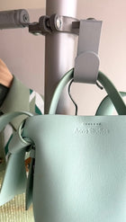 Acne Studios Mint Green Leather Musubi Micro Bag