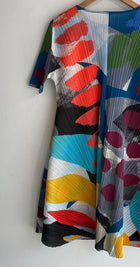 Issey Miyake Pleats Please Multicoloured Printed Dress