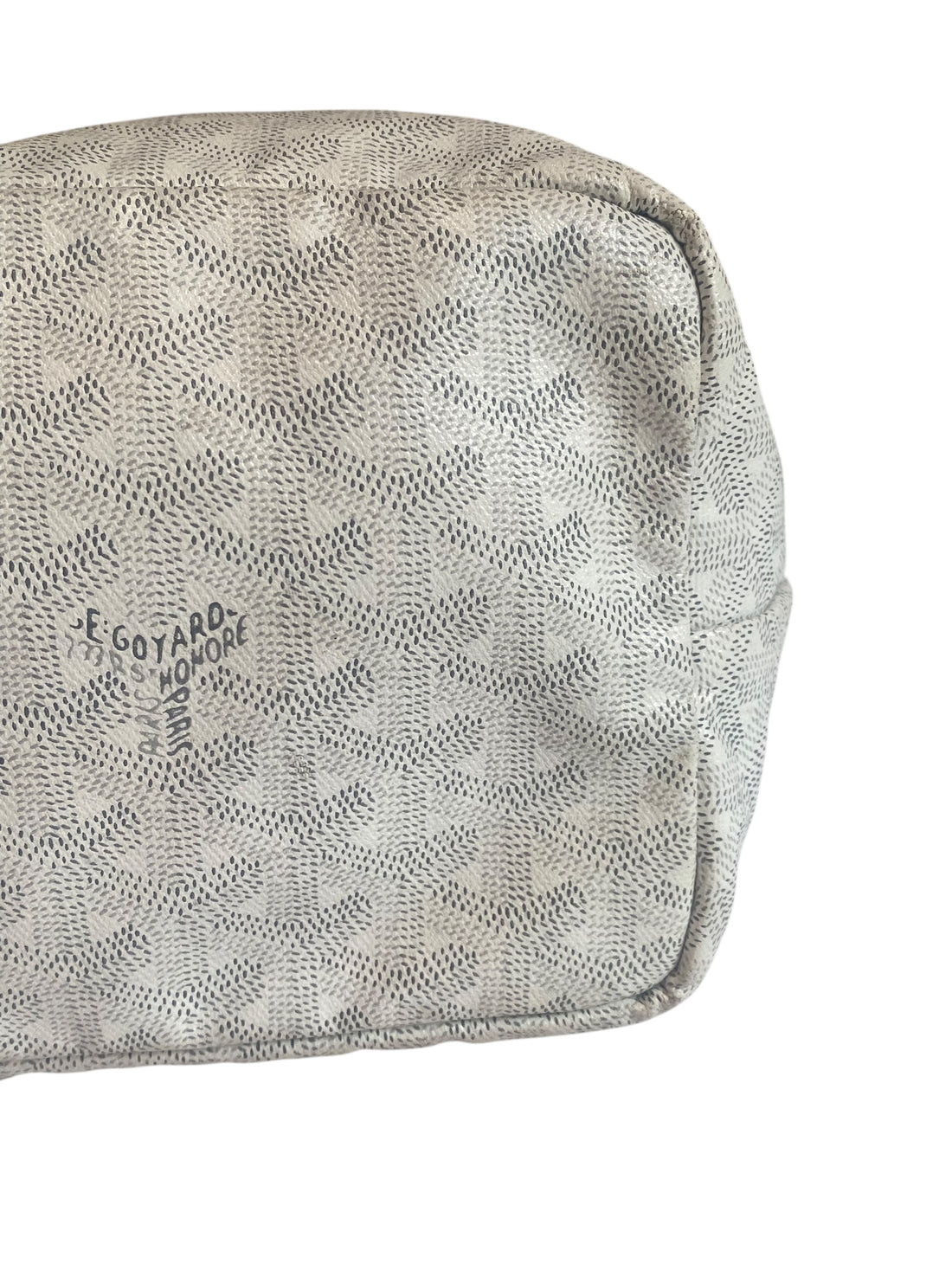Goyard White PM St. Louis Tote