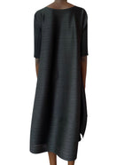 Issey Miyake Pleats Please Black Panelled Dress - JP 3