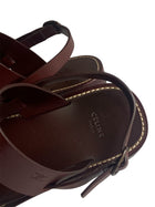 Celine Brown Leather Lerins Sandals  - 40