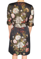 Dolce & Gabbana Floral Jeweled Brocade Mini Dress - 44 / US 8