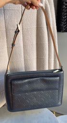 Louis Vuitton Pewter Grey Vintage 2002 Monogram Matt Alston Shoulder Bag