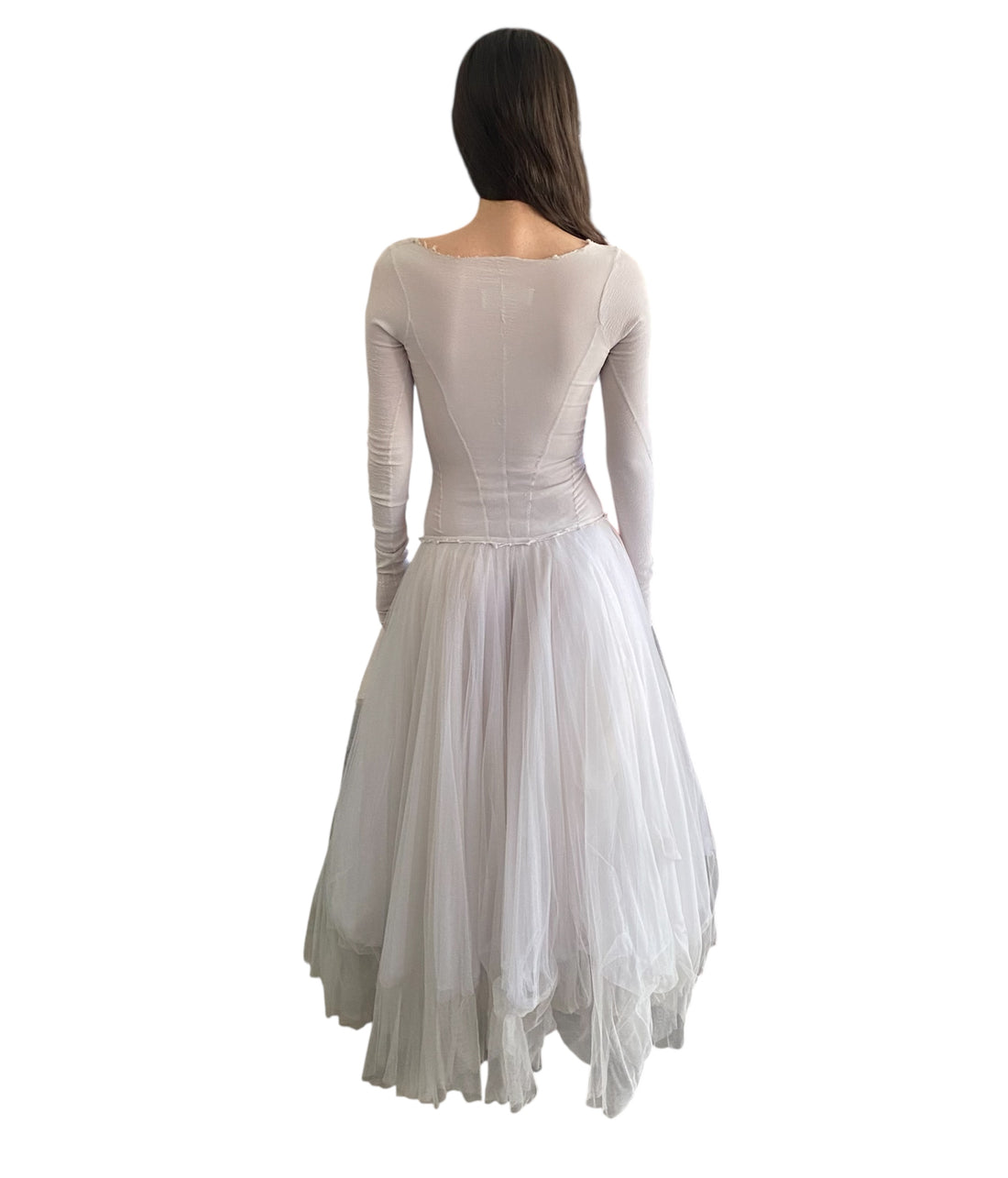 Marc Le Bihan Drop Waist Silk Gown - FR 34 / XS