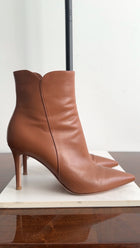 Gianvito Rossi Caramel Brown Leather Ankle Boots - 37