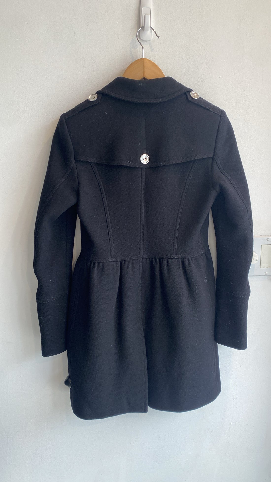 Burberry Brit Black Wool Coat