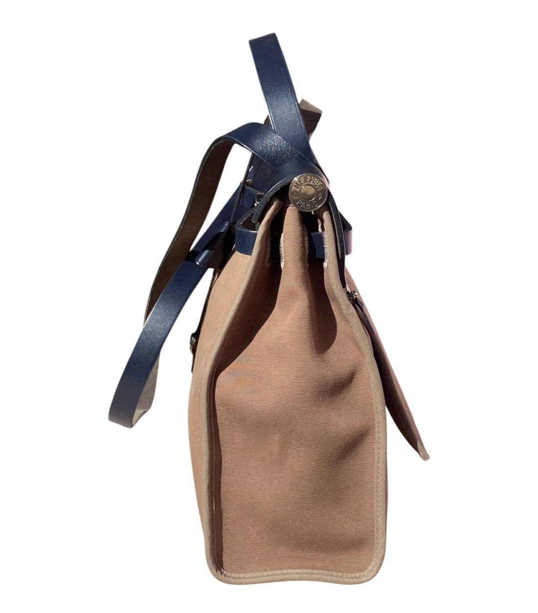 Hermes Herbag Zip 31 Etoupe/Ebene Toile Officier/Hunter PHW