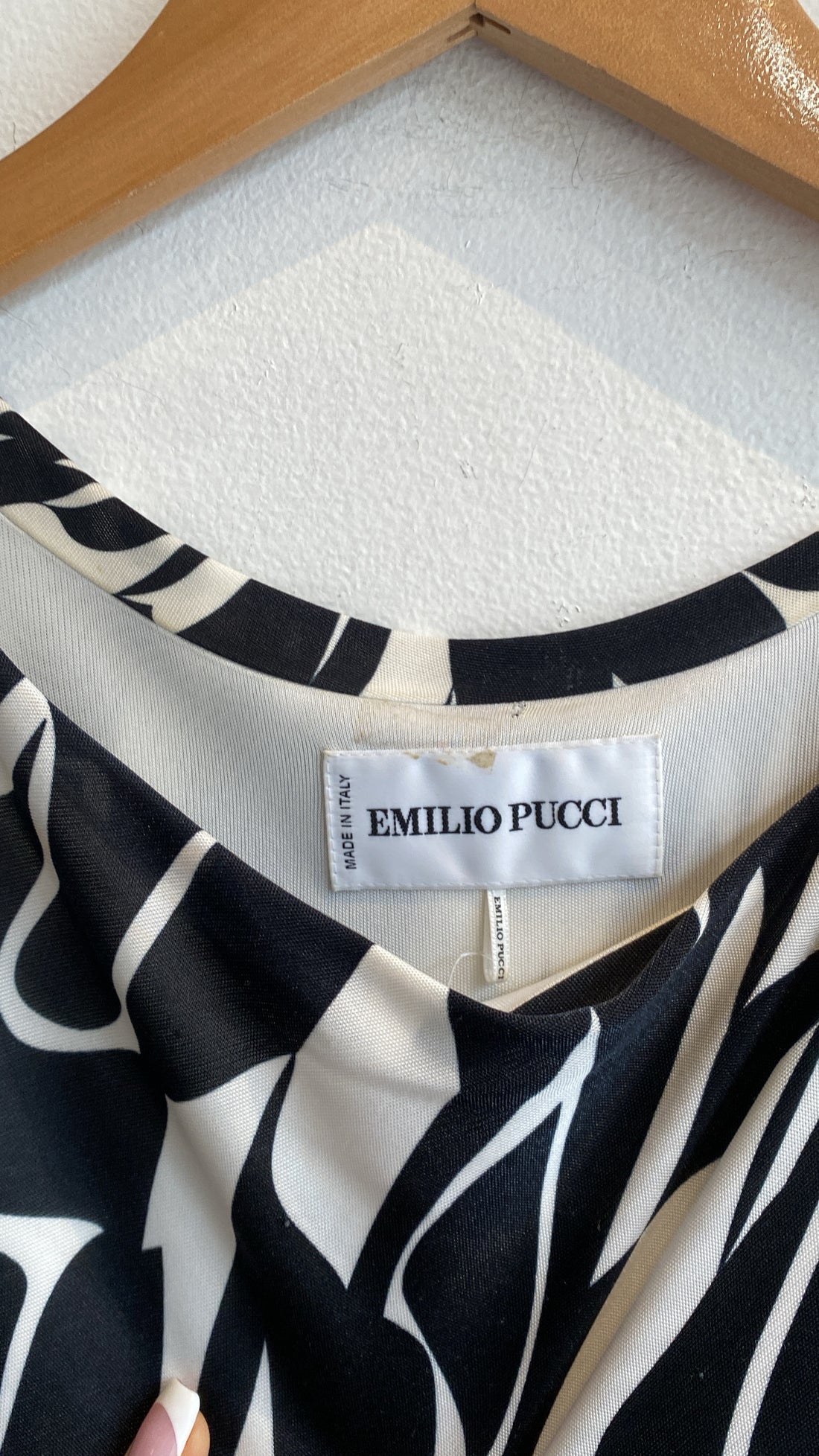 Pucci Jersey Swirl Graphic Dress - 6