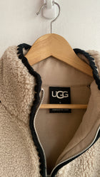 UGG Cutout Lace Fuzzy Jacket