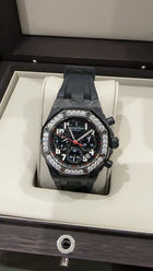Audemars Piguet Royal Oak Offshore Chronograph Ladies Diamond Carbon Watch
