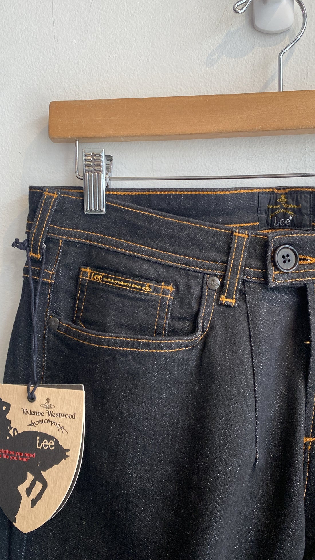 Vivienne Westwood X Lee Low-Waist Slim Denim - 32/33