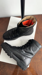 Hermes Black Leather Fresh Ankle Boots - 37 / 36.5