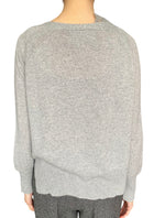 Ermanno Scervino Grey Cashmere Lace Cardigan - S