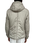 Burberry Beige Hooded Puffer Jacket - L / US 6-8